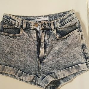 High Waisted Jean Shorts